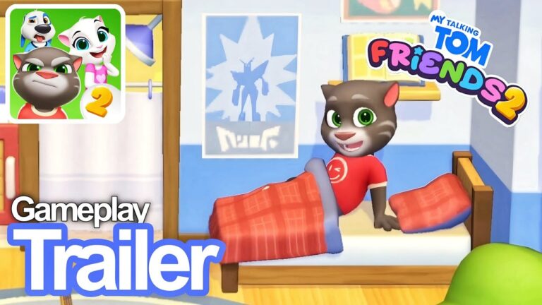 My Talking Tom Friends 2 latest 0.1.2.8732 Version Gameplay Trailer