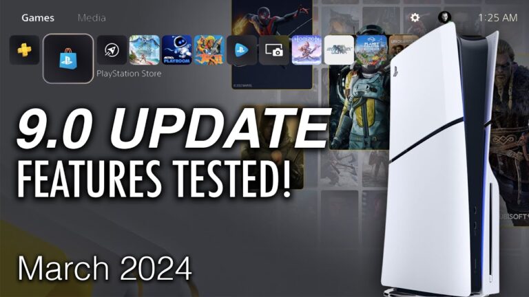 NEW PS5 System Update: Mic Improvements, Share Screen, Console Lighting