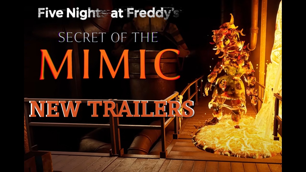 NEW SECRET OF THE MIMIC TRAILERS (Gameplay footage reaction and