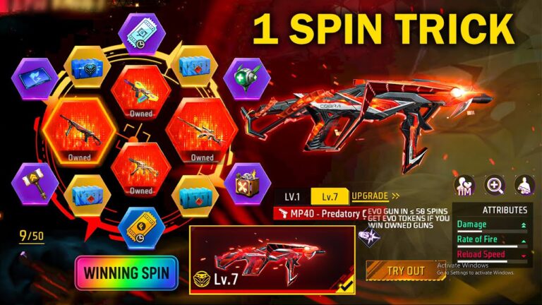 New Evo Vault 1 Spin Trick for Cobra MP40 in