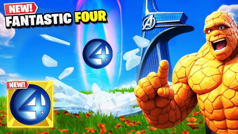 New *FANTASTIC FOUR* Update in Fortnite!