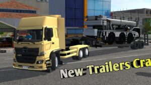 New Trailers Crane Simulator Game | Trailers Truck Driving Game