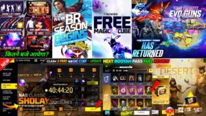 Next BR Rank season, Sholay Event,Bunny Event,Next Evo Vault |