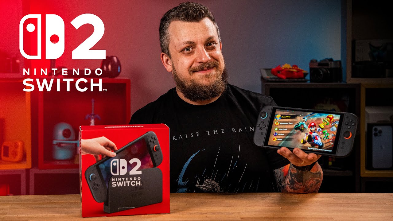 Nintendo Switch 2 Unboxing, Összehasonlítás és Gameplay