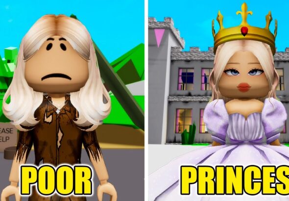 POOR TO PRINCESS!! *Brookhaven Roleplay*