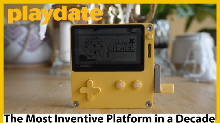 Playdate Review! It’s Worth It! The Tiny Handheld Gaming Console