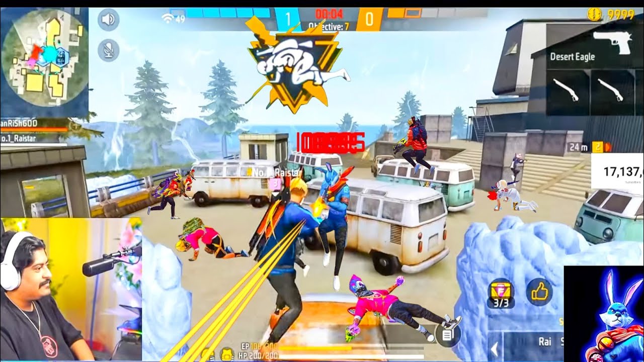 RAISTAR NEW CUSTOM GAMEPLAY GYANBHAI #raistar Zabi ff Gameplay Zabi