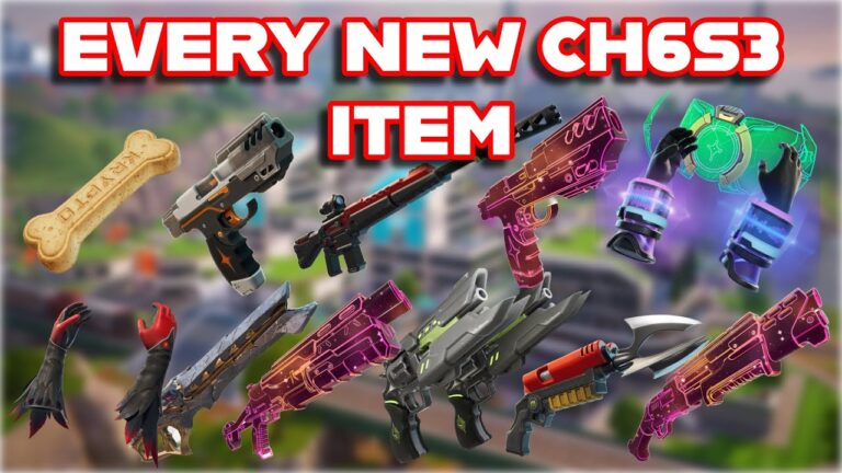 Ranking EVERY *BRAND NEW* ITEM In FORTNITE CHAPTER 6 SEASON