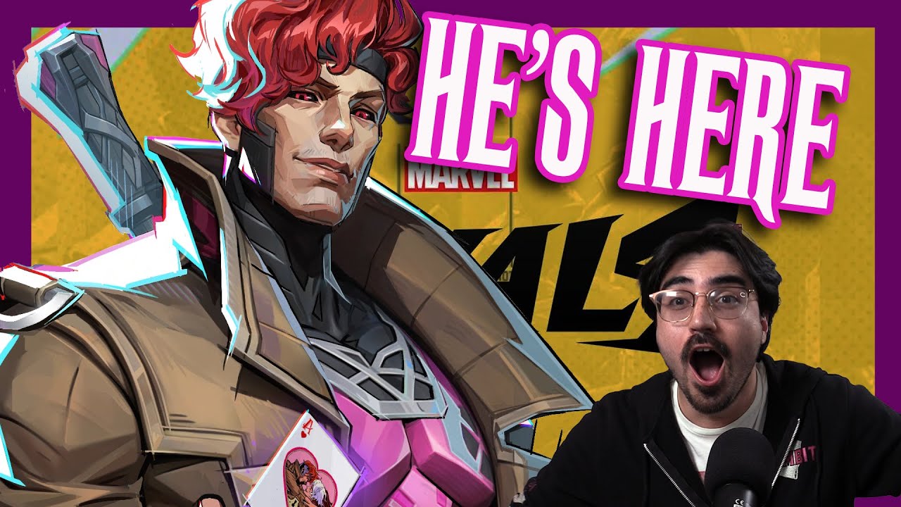 Reacting to Marvel Rivals Trailer as a Gambit Superfan