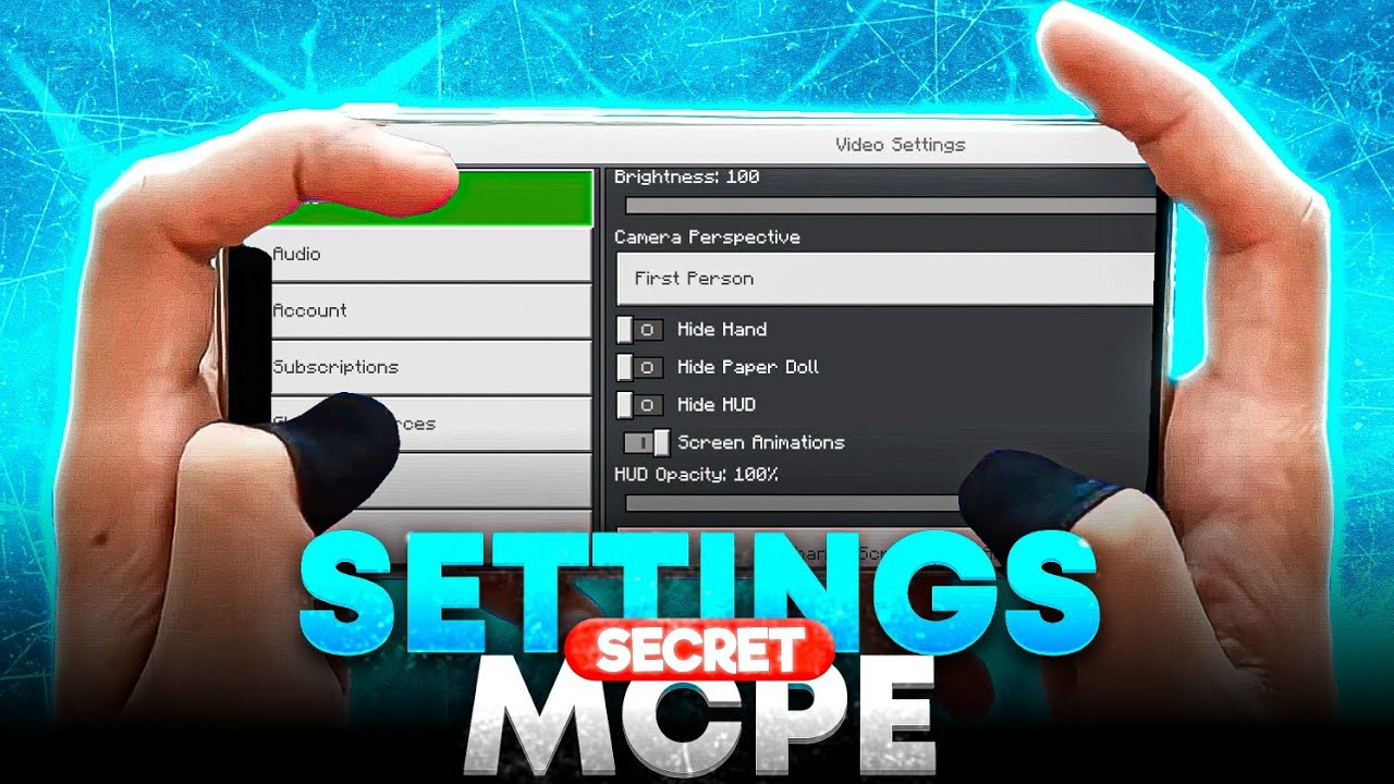 STOP Using Wrong Settings Use This Best MCPE 1.21 Settings