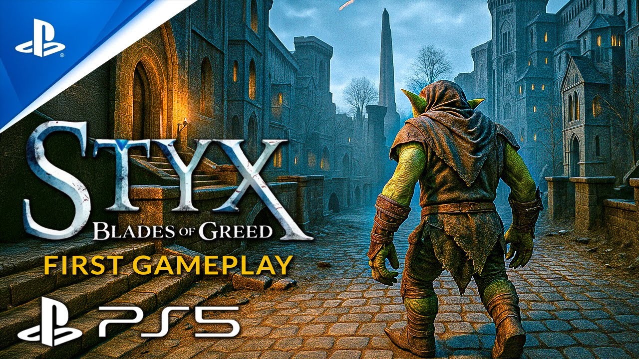 STYX BLADES OF GREED First Gameplay Trailer | New STEALTH