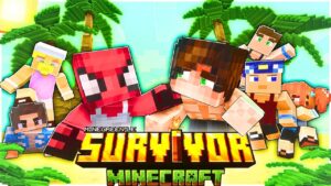 SURVIVOR Minecraft Youtuber'lar Yarışıyor !!