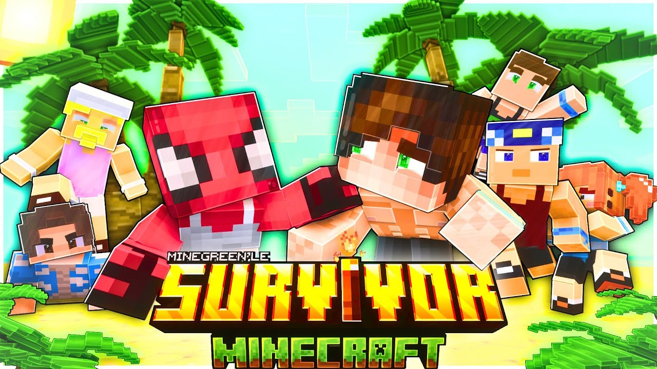 SURVIVOR Minecraft Youtuber'lar Yarışıyor !!