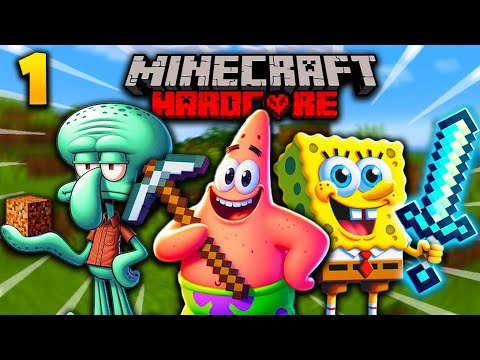 Sponge Plays Minecraft Hardcore 1