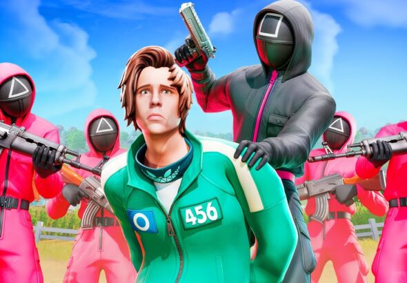 Squid Games en Fortnite es PURO CAOS 💀