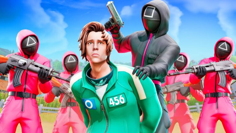 Squid Games en Fortnite es PURO CAOS 💀