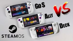 SteamOS: ROG Ally VS Legion GO S VS Steam Deck