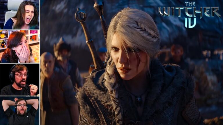Streamers react To The Witcher IV Trailer, GAME AWARDS 2024