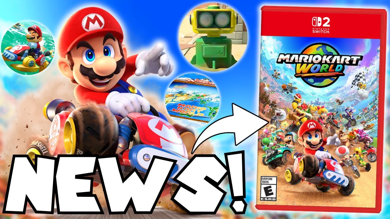 TONS of Mario Kart World News Just Appeared!