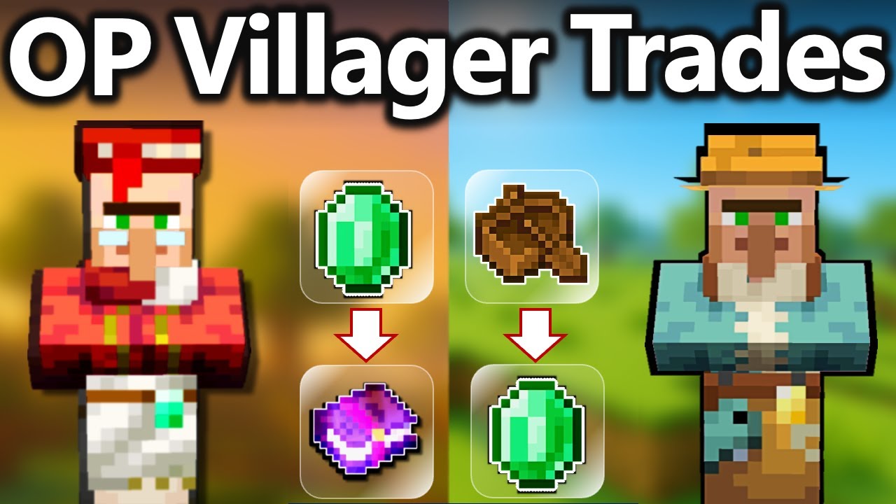 TOP 10 Minecraft 1.21 VIllager Trades You're Not Using