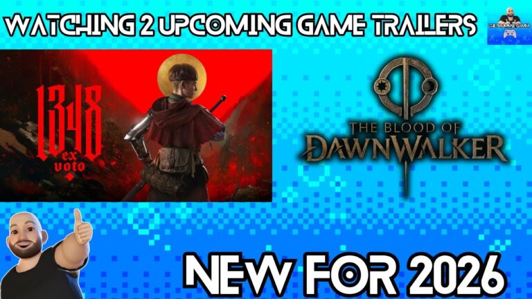 The Brummie Gamer Watches 2 New Exciting Game Trailers Coming