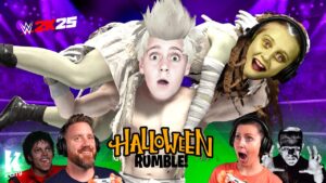 The Spookiest Family Royal Rumble EVER in WWE 2k25!