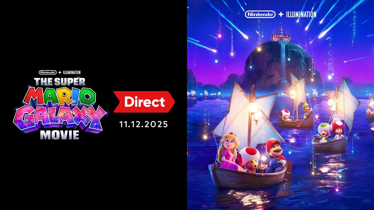 The Super Mario Galaxy Movie Direct 11.12.2025