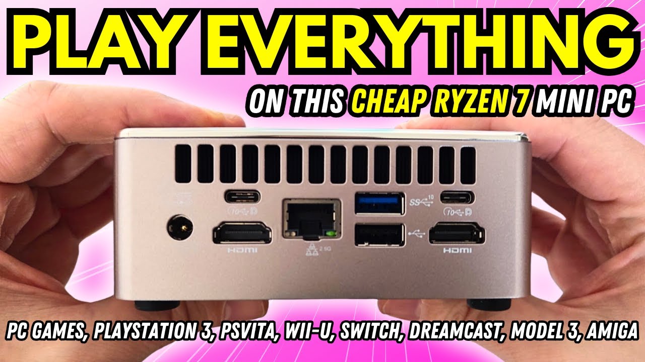 This Ryzen 7 Mini PC EMULATES IT ALL! 🎮 [GEEKOM