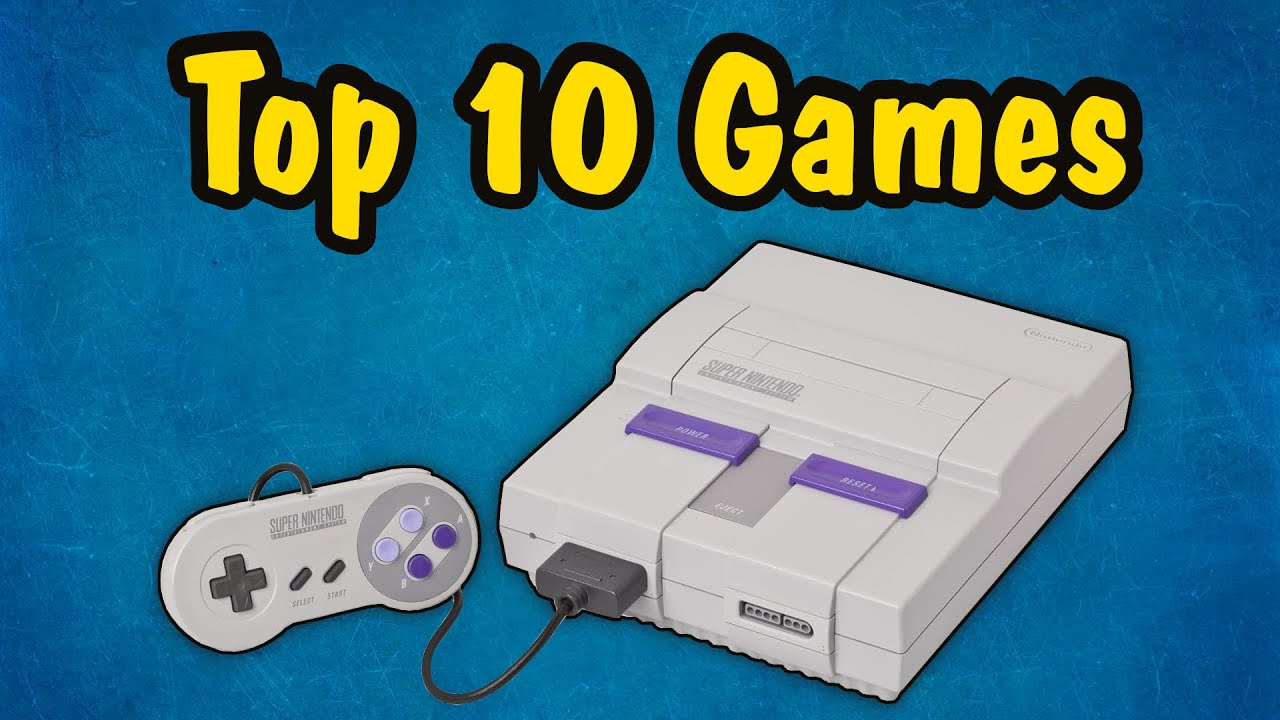 Top 10 Greatest SNES Games Of All Time (according to