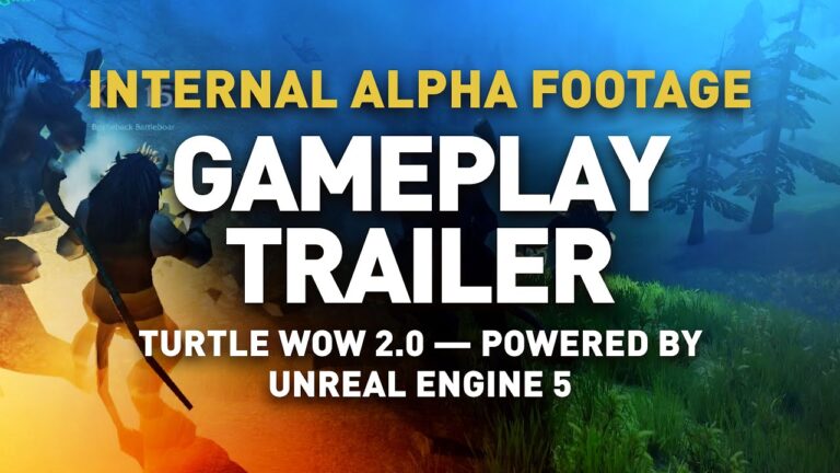 Turtle WoW 2.0 — Unreal Azeroth Gameplay Trailer