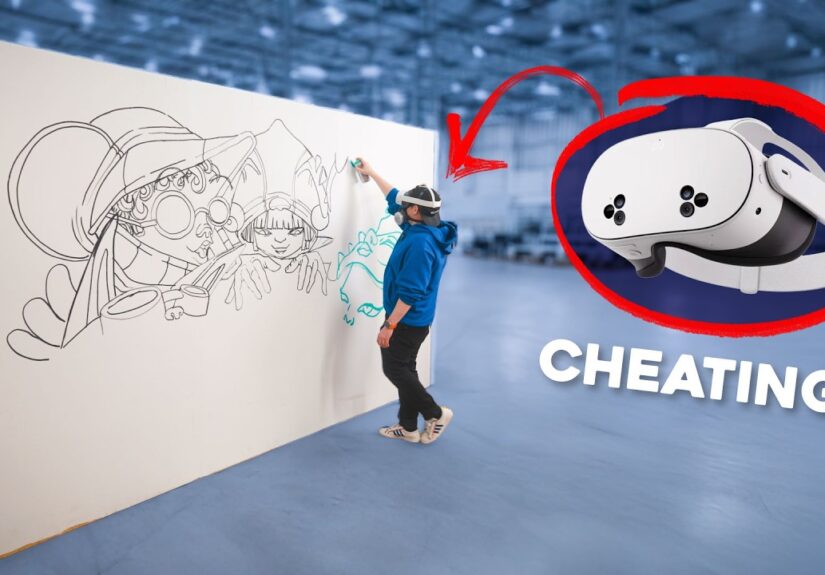 Using VR to Start Art Projects is Over Powered!