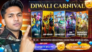 Wasting 70,000 Diamonds In Diwali Carnival Event Got all Rare