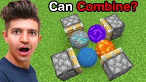 What can you combine in Minecraft?
