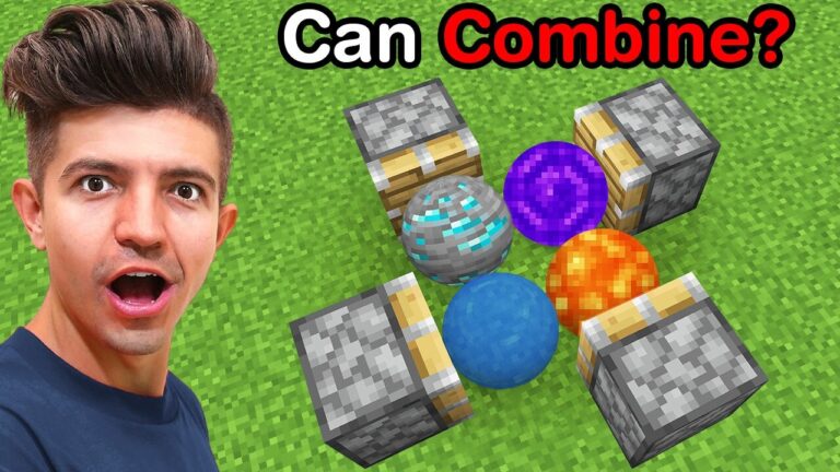 What can you combine in Minecraft?