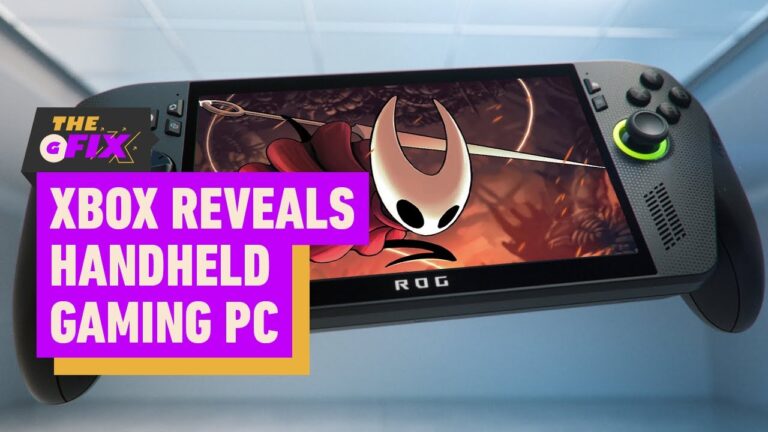 Xbox Handheld Gaming PC Officially Revealed - The Daily Fix