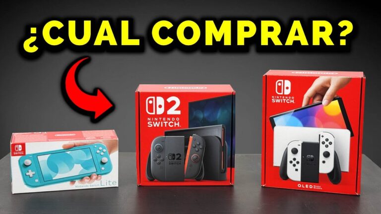 ¿QUÉ NINTENDO SWITCH COMPRAR EN 2025? Switch OLED vs Lite