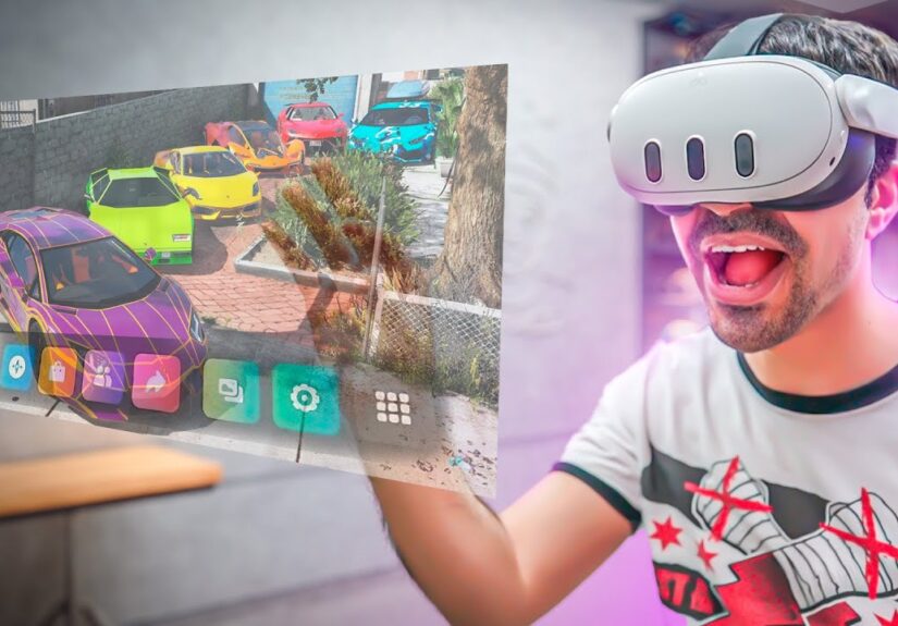 بديل نظارة ابل الاسطورية ( ميتا كويست 3 ) -