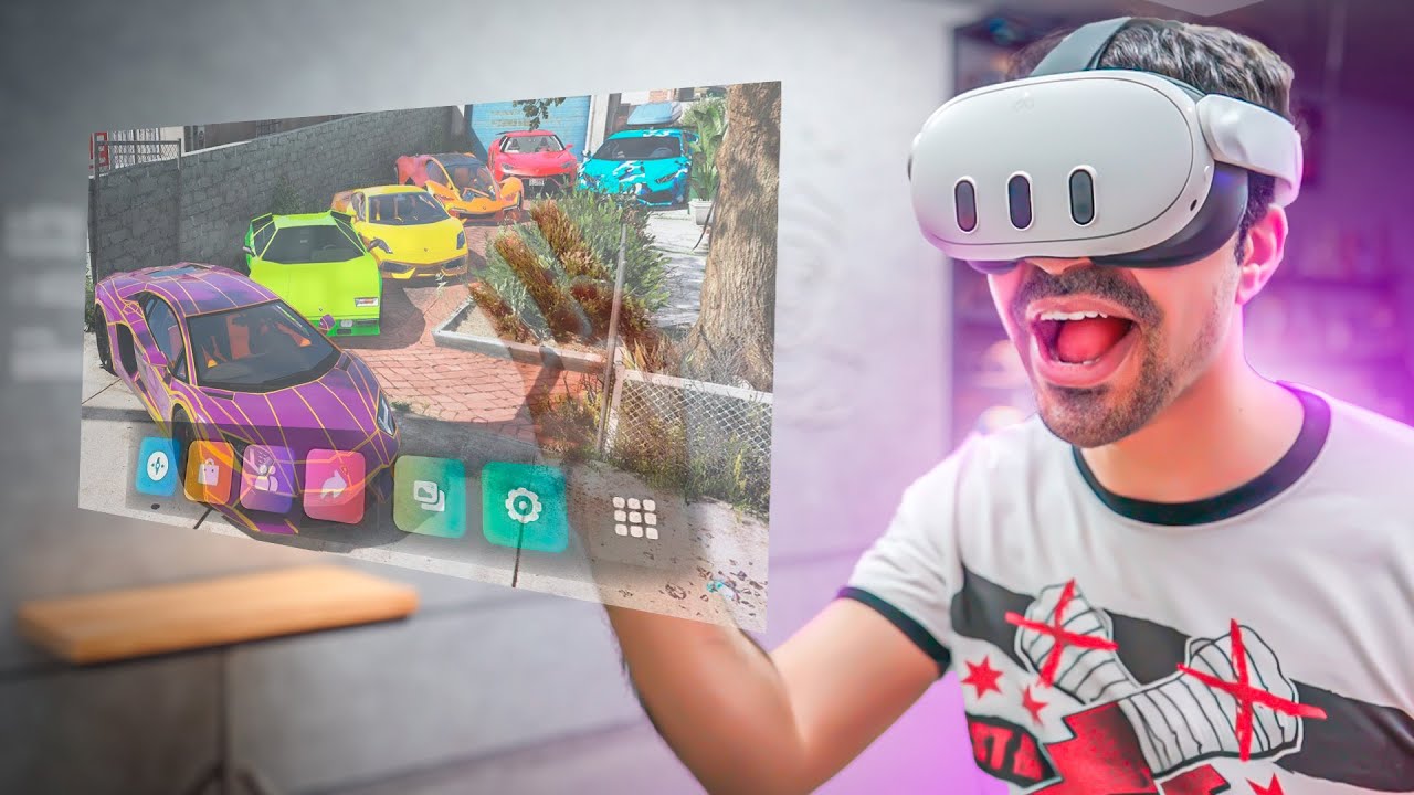 بديل نظارة ابل الاسطورية ( ميتا كويست 3 ) -