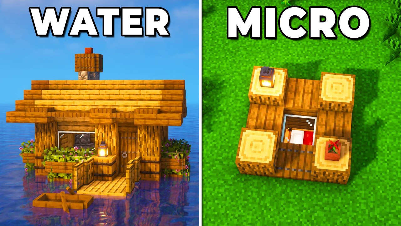 3 Simple Starter Bases for 1.21 Survival Minecraft! #2