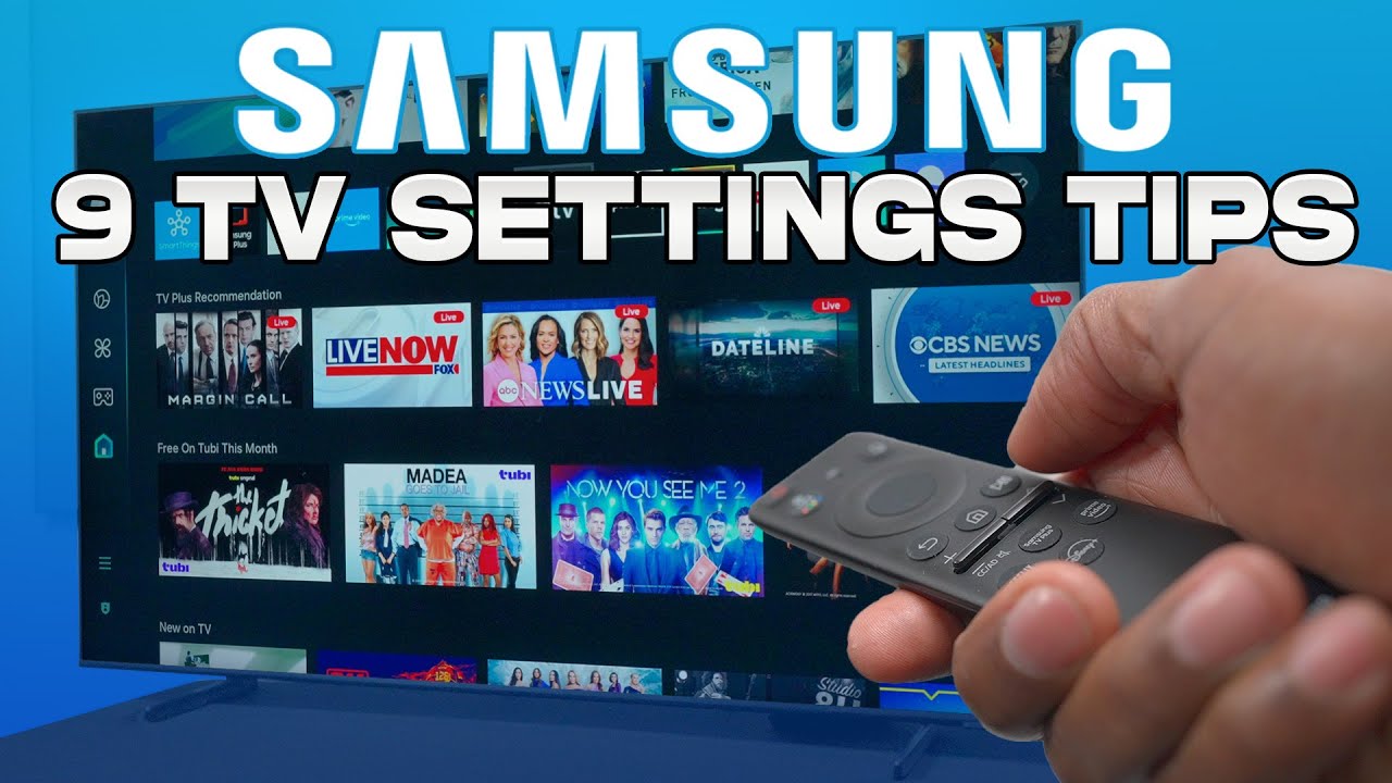 9 Samsung TV Settings and Features You Need to Know!