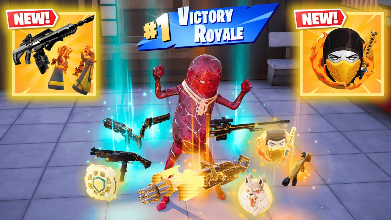 ALL NEW MYTHIC GUNS IN FORTNITE (NEW! Fortnite Chapter 6