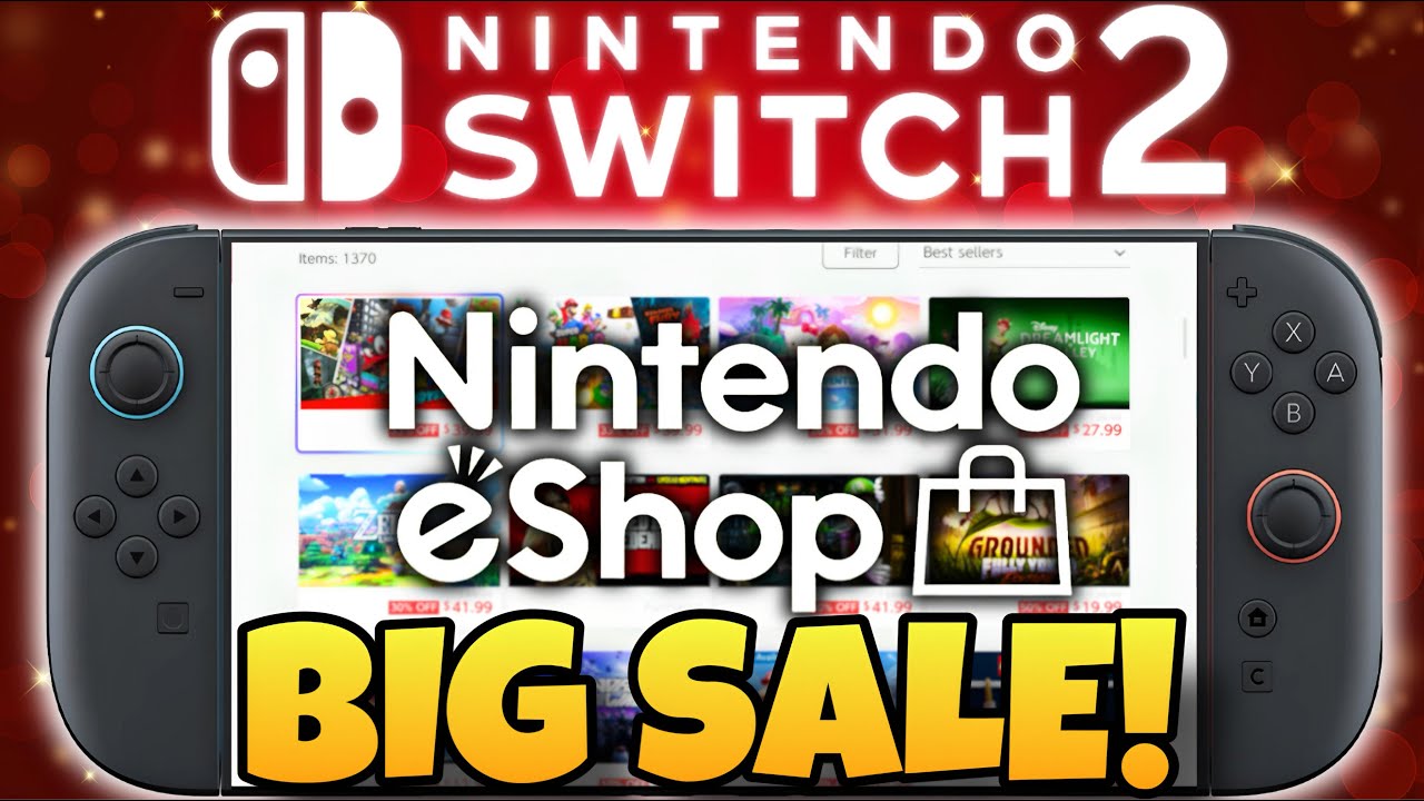 BIG New Nintendo Switch 2 Games Sale Just Appeared!