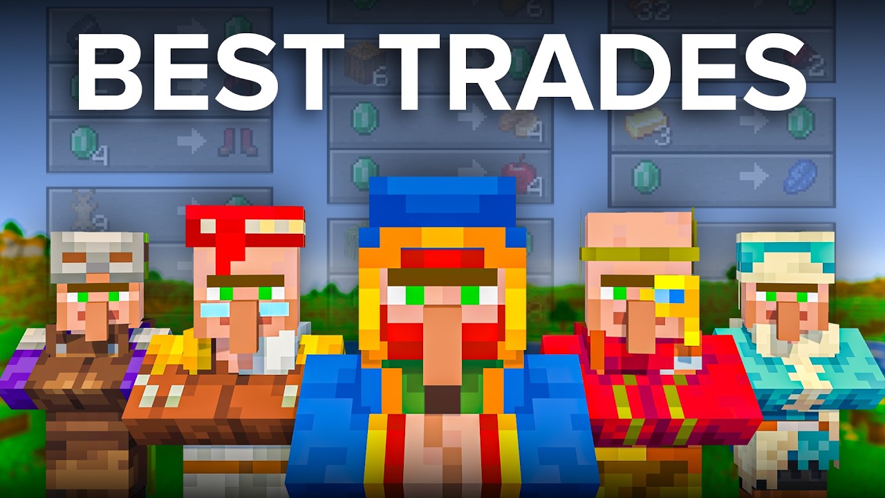 Best Trades For EVERY Villager in Minecraft 1.21