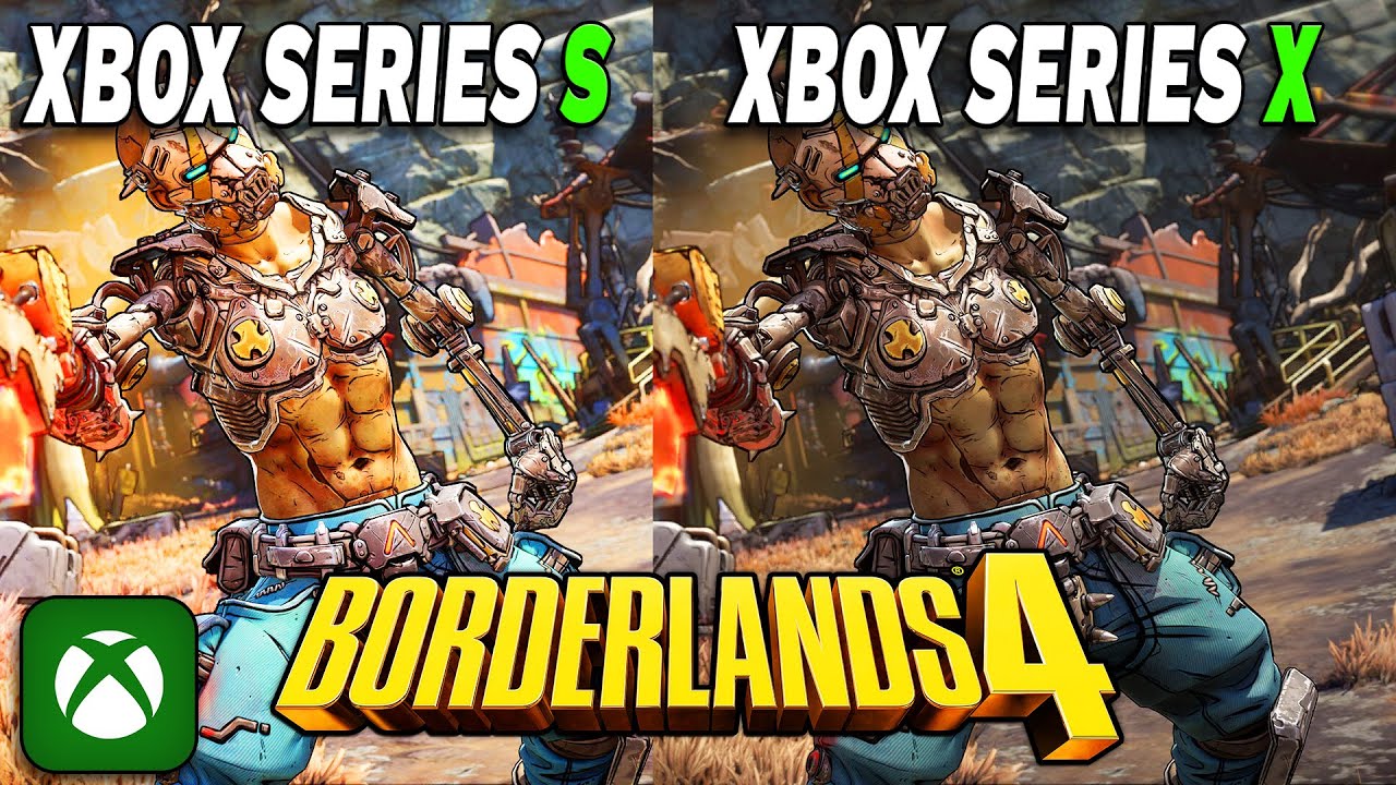 Borderlands 4 Xbox Series X Vs Series S - Side