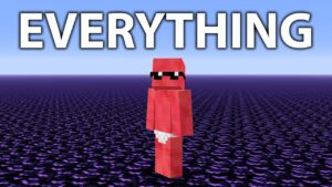 Can You Beat Minecraft But It's 100% Obsidian?