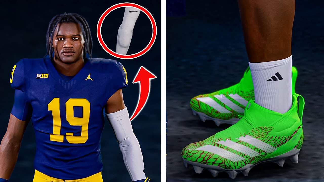 College Football 26 New Equipment & Player Likeness