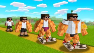 Evolving into Italian Brainrot Udin din in Minecraft...