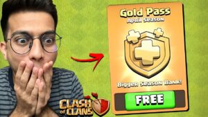 Get Free Gold Pass with Google Play Games in Clash