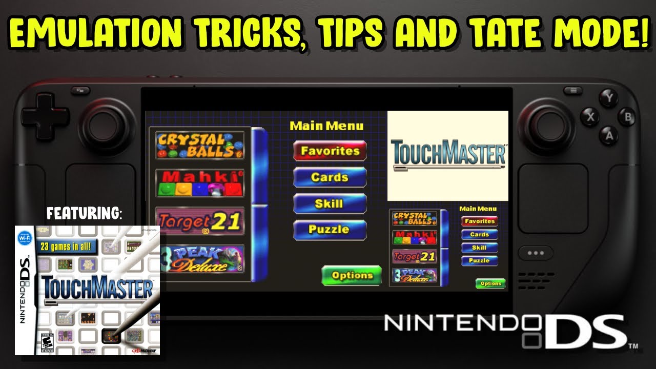 How to Emulate Nintendo DS on Steam Deck (Tips &