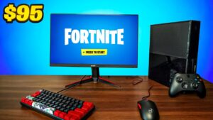 I Built An ENTIRE Gaming Setup For $100